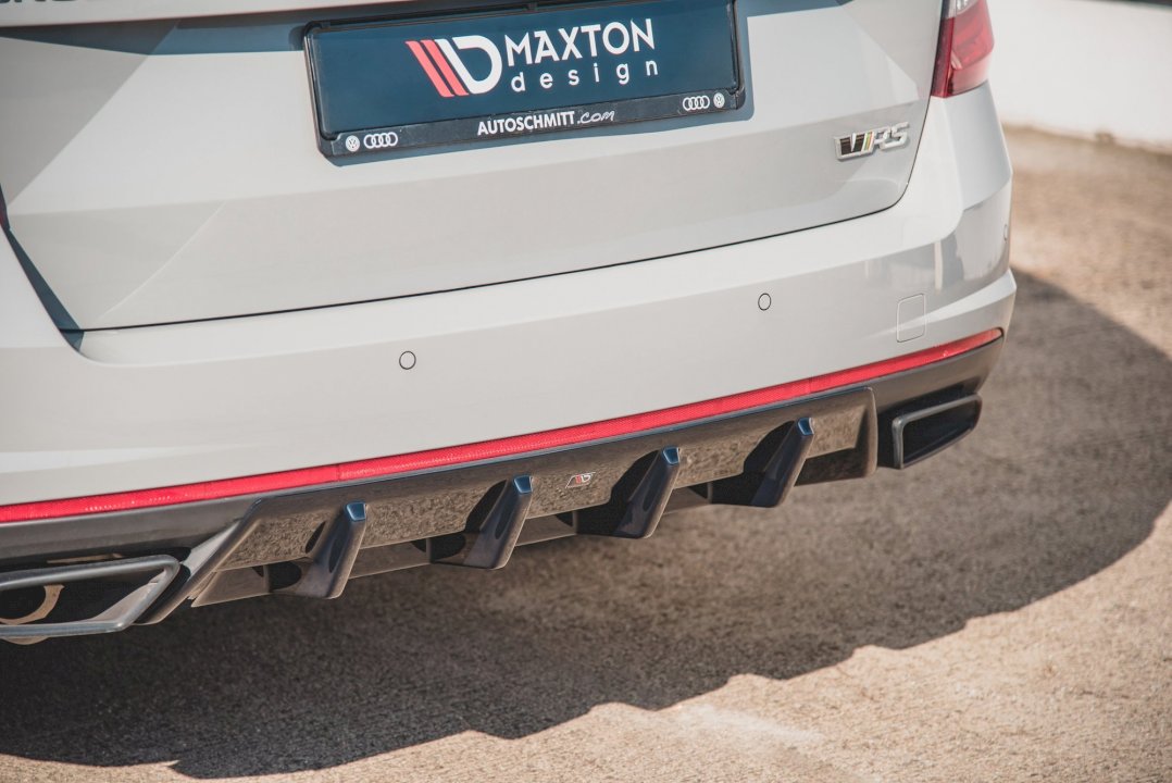 Maxton Design - REAR VALANCE V.1 SKODA OCTAVIA VRS MK3/ MK3.5 HATCHBACK/ ESTATE