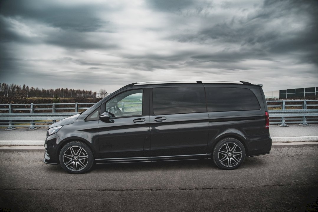 Maxton Design - Side Skirts Diffusers Mercedes-Benz V-Class Long AMG-Line W447