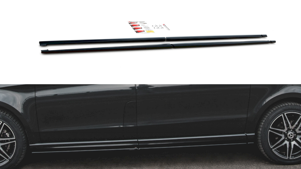 Maxton Design - Side Skirts Diffusers Mercedes-Benz V-Class Long AMG-Line W447
