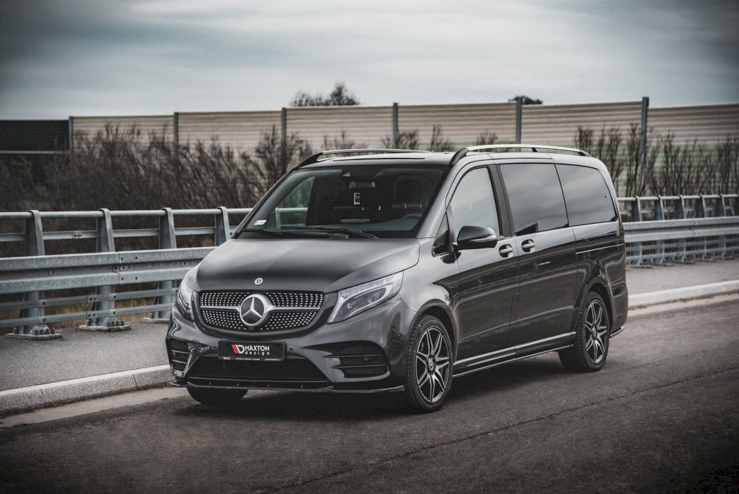 Maxton Design - FRONT SPLITTER V1 MERCEDES-BENZ V-CLASS AMG-LINE W447
