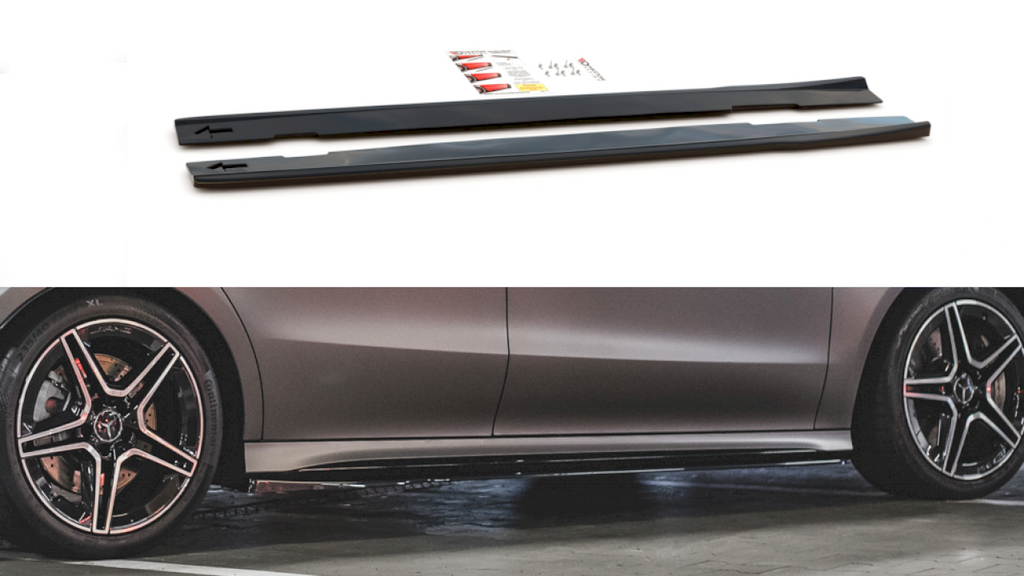 Maxton Design - SIDE SKIRTS DIFFUSERS MERCEDES-AMG CLA 35 / 45 C118 (2019-2023)