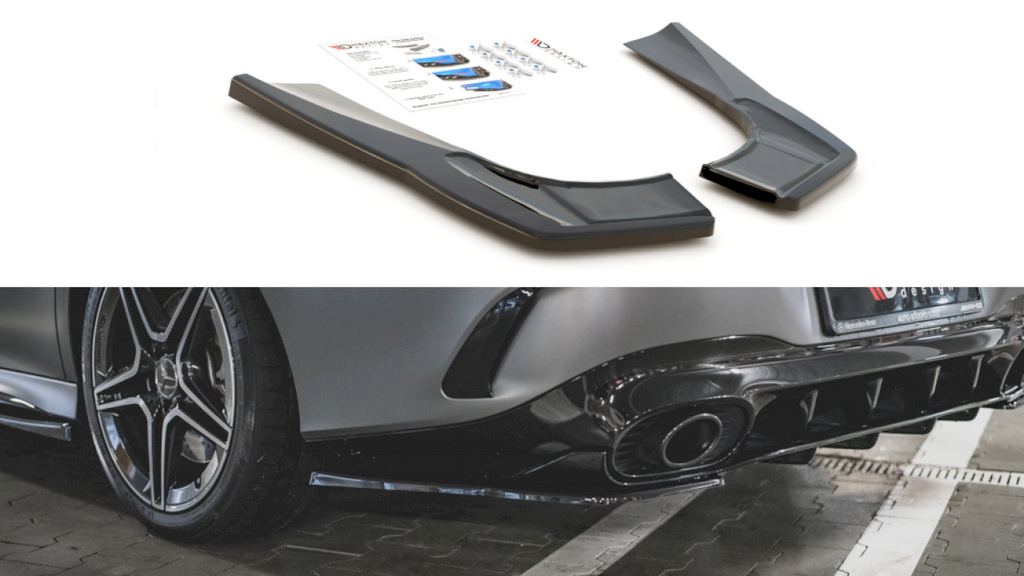 Maxton Design - REAR SIDE SPLITTERS MERCEDES-AMG CLA 35 / 45 C118 (2019-)