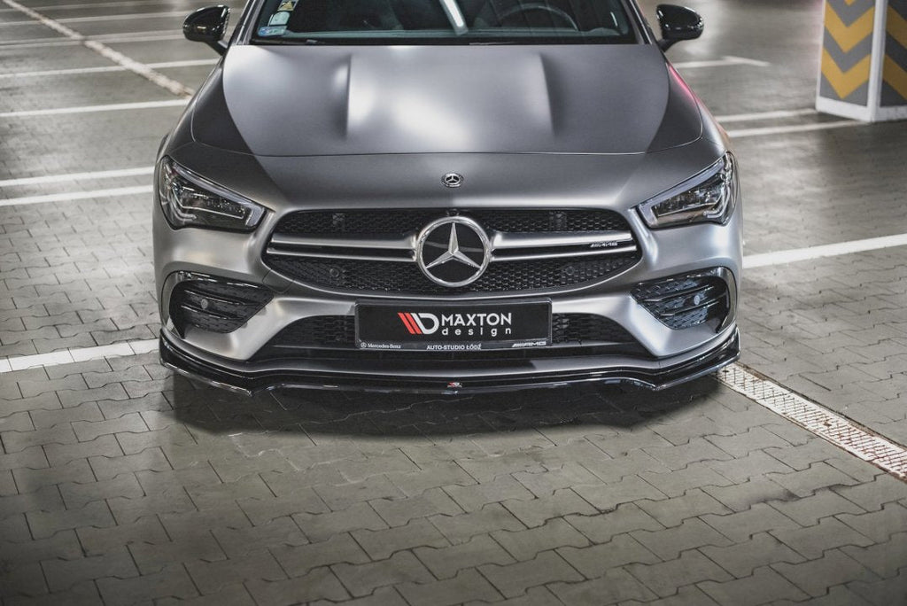 Maxton Design - FRONT SPLITTER V1 MERCEDES-AMG CLA 35 AERO C118 (2019-2023)