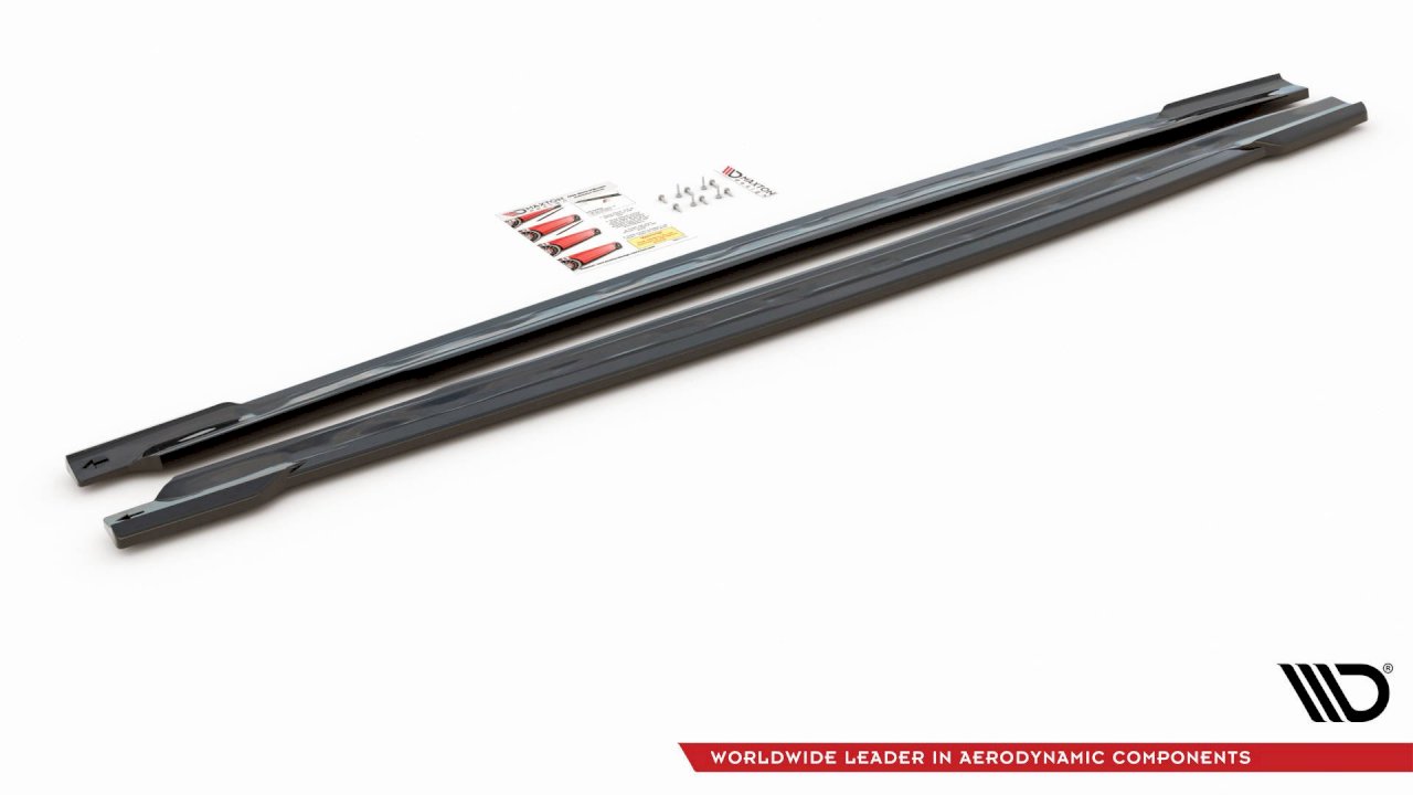 Maxton Design - SIDE SKIRTS DIFFUSERS AUDI RS5 SPORTBACK F5 FACELIFT (2019-)
