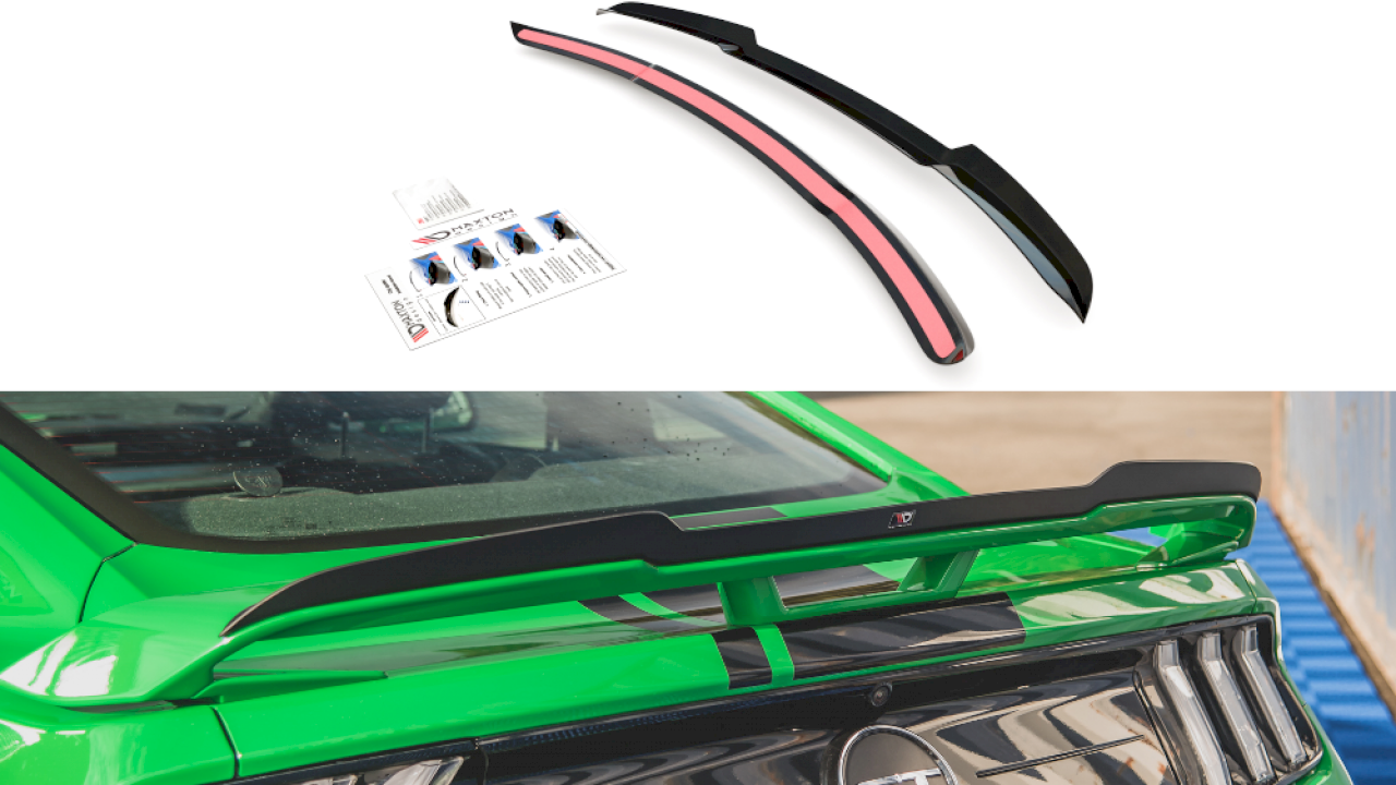 Maxton Design - SPOILER CAP FORD MUSTANG GT MK6 FACELIFT (2017-)