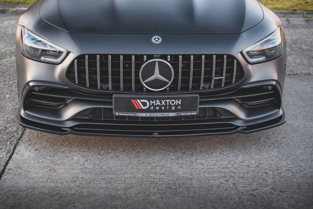 Maxton Design - FRONT SPLITTER V1 MERCEDES AMG GT 53 4-DOOR COUPE (2018-)
