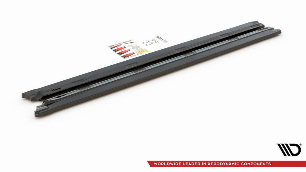 Maxton Design - SIDE SKIRTS DIFFUSERS PEUGEOT 2008 MK2 (2019-2023)