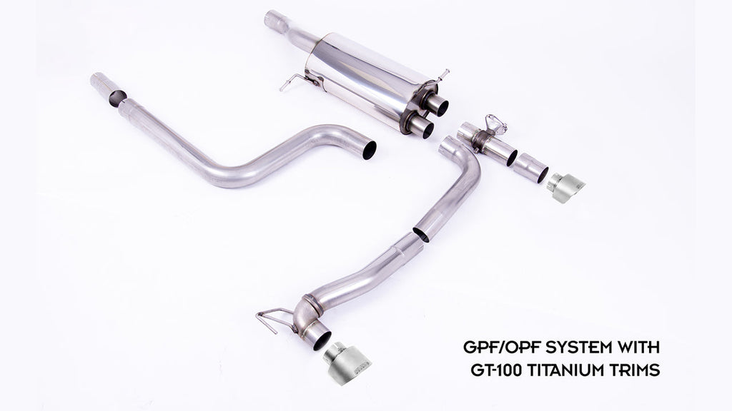 Maxton Design - REAR DIFFUSER + MILLTEK GPF/OPF BACK EXHAUST SYSTEM - FORD FIESTA MK8/8.5 ST (2018-2024)