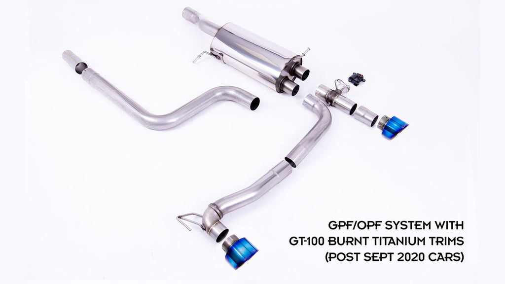 Maxton Design - REAR DIFFUSER + MILLTEK GPF/OPF BACK EXHAUST SYSTEM - FORD FIESTA MK8/8.5 ST (2018-2024)