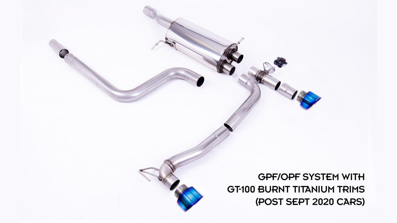 Maxton Design - REAR DIFFUSER + MILLTEK GPF/OPF BACK EXHAUST SYSTEM - FORD FIESTA MK8/8.5 ST (2018-2024)