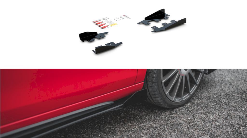 Maxton Design - SIDE FLAPS VW GOLF GTI MK6 (2008-2012)