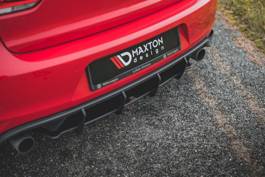 Maxton Design - STREE PRO REAR DIFFUSER V2 VW GOLF GTI MK6 (2008-2012)