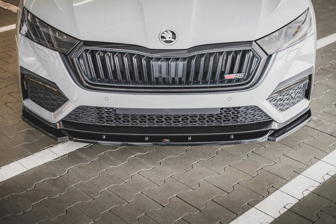 Maxton Design - FRONT SPLITTER V3 SKODA OCTAVIA RS MK4 (2020-2024)