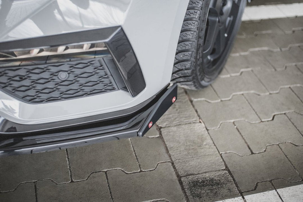 Maxton Design - FRONT SPLITTER V.2 + FLAPS SKODA OCTAVIA RS MK4