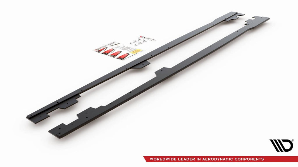 Maxton Design - STREET PRO DURABILITY SIDE SKIRTS DIFFUSERS BMW M135I F20 (2011-2015)