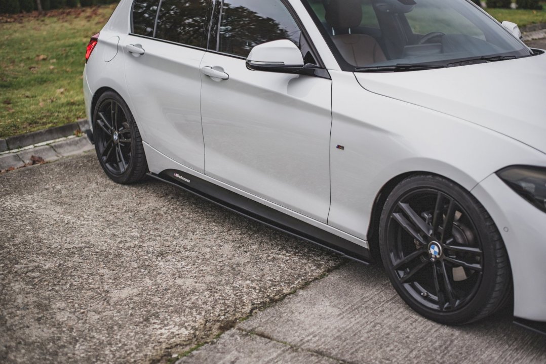 Maxton Design - STREET PRO DURABILITY SIDE SKIRTS DIFFUSERS V2 BMW 1 F20 M-PACK FACELIFT / M140I (2015-2019)