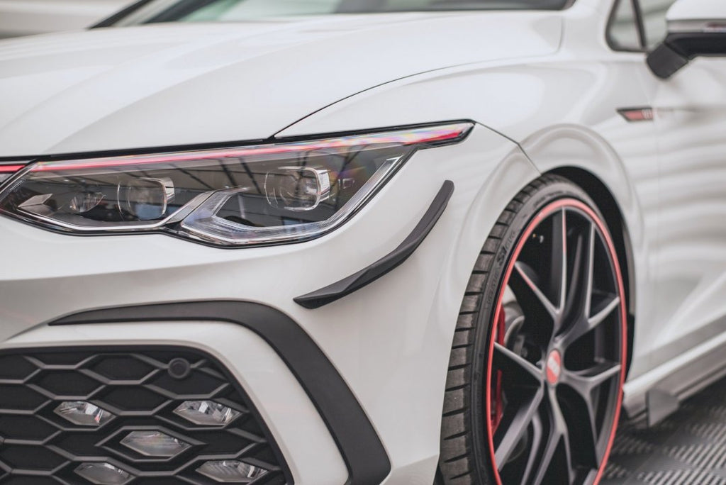 Maxton Design - Front Bumper Wings (Canards) VW Golf 8 GTI