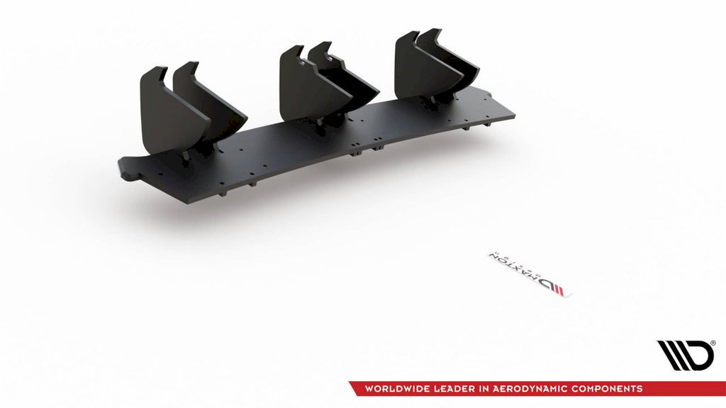 Maxton Design - STREET PRO REAR DIFFUSER V2 VW GOLF 8 GTI (2020-)