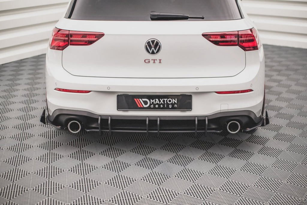 Maxton Design - STREET PRO REAR DIFFUSER V2 VW GOLF 8 GTI (2020-)