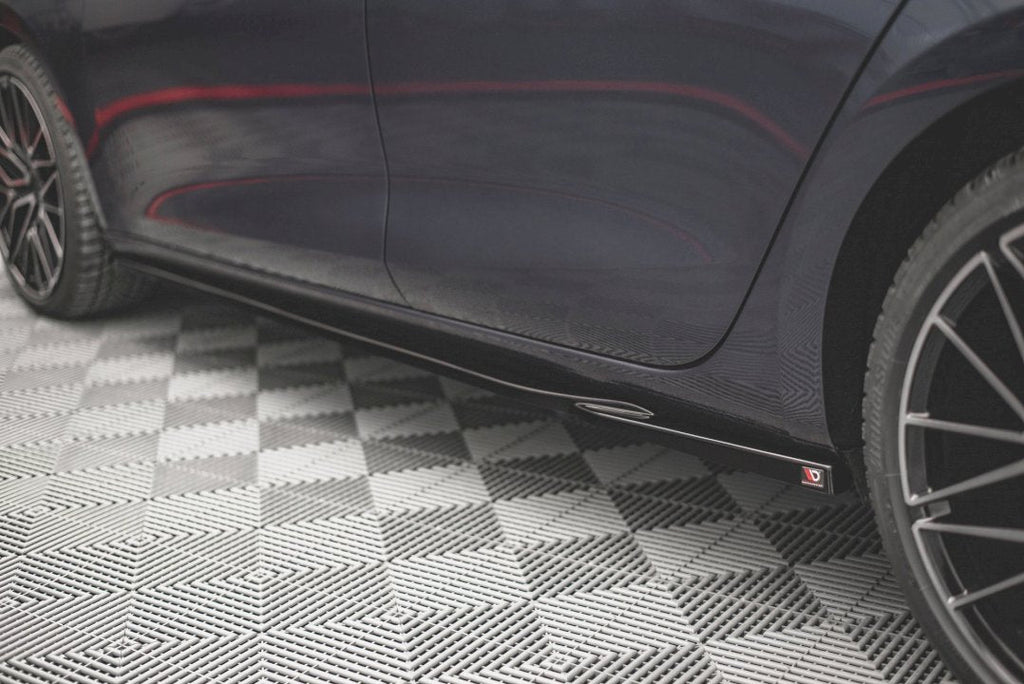 Maxton Design - Side Skirts Diffusers V.1 Seat Leon FR ST / Hatchback Mk4 / Cupra Leon ST / Hatchback Mk1 / Mk1 Facelift