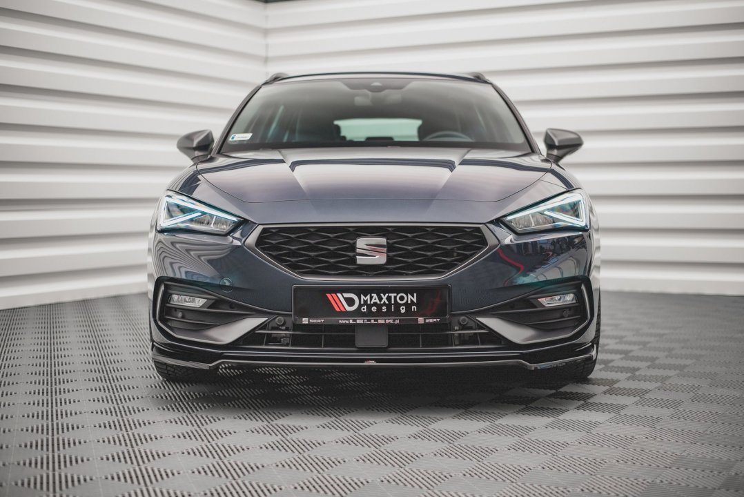 Maxton Design - FRONT SPLITTER V4 SEAT LEON FR MK4 (2020-)