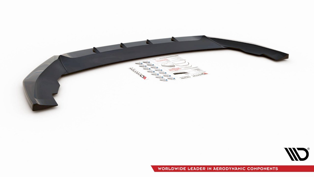 Maxton Design - FRONT SPLITTER V2 SEAT LEON FR MK4 (2020-)