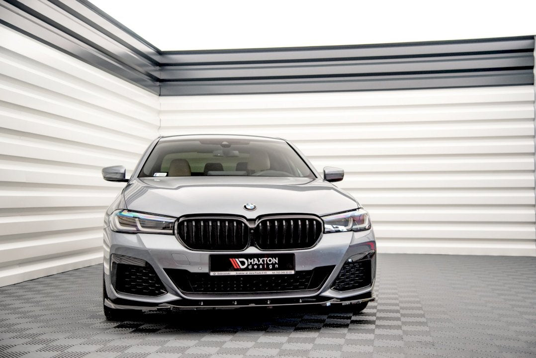 Maxton Design - Front Splitter V.2 BMW 5 M-Pack / M550i / M550d Sedan / Touring G30 / G31 Facelift
