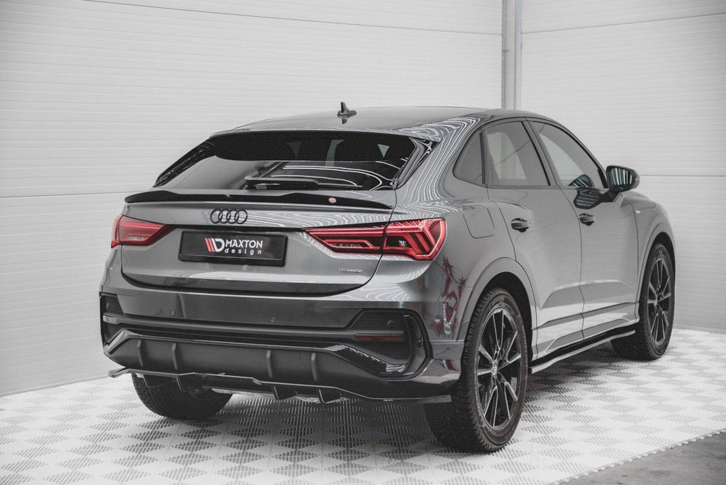 Maxton Design - Rear Splitter (Vertical Bars) Audi Q3 Sportback S-Line