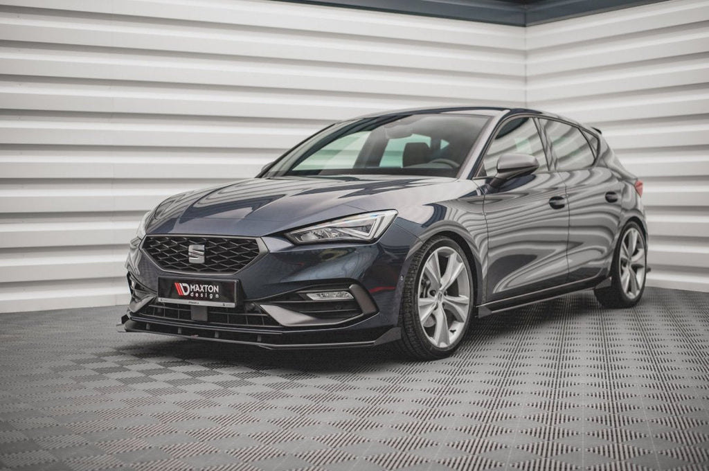 Maxton Design - STREET PRO FRONT SPLITTER (+FLAPS) SEAT LEON FR MK4 (2020-)