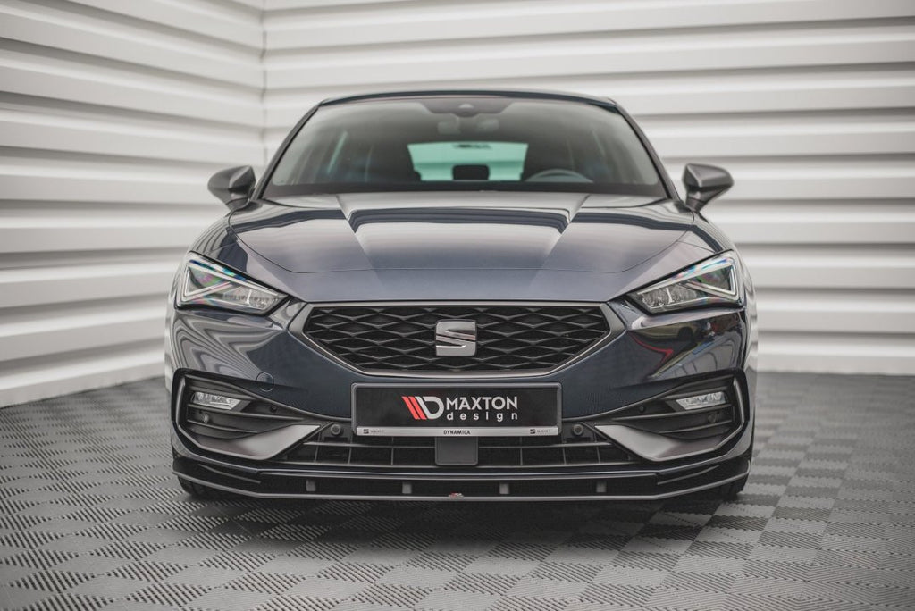 Maxton Design - STREET PRO FRONT SPLITTER SEAT LEON FR MK4 (2020-)