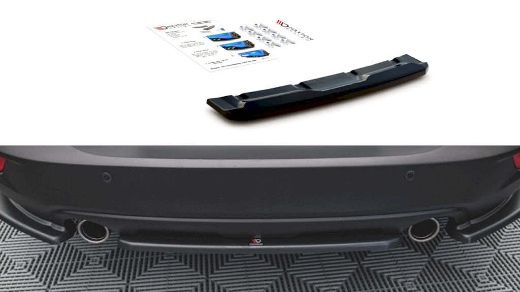 Maxton Design - CENTRAL REAR SPLITTER MAZDA CX-3 (2015-)