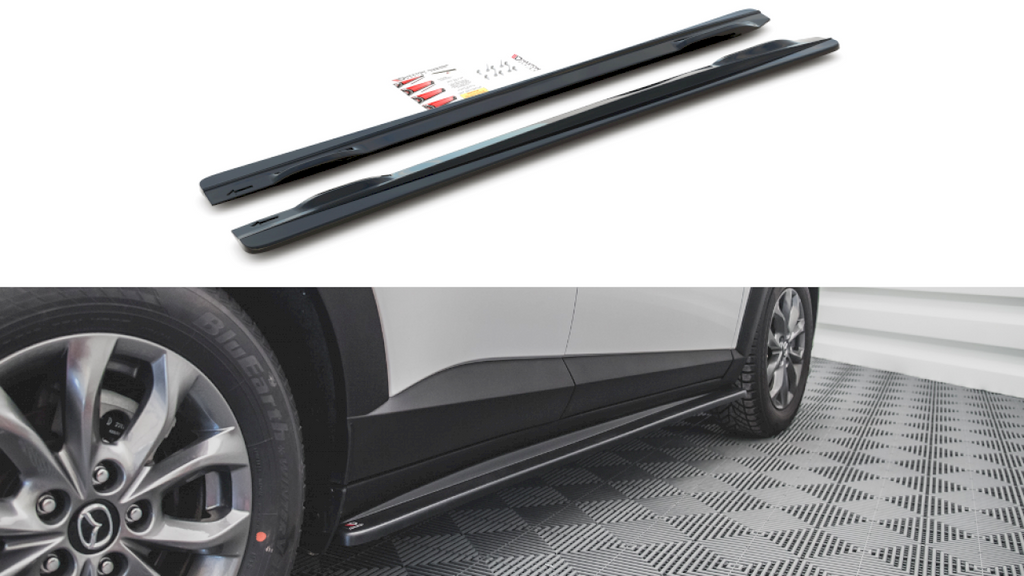Maxton Design - SIDE SKIRTS DIFFUSERS MAZDA CX-3 (2015-)