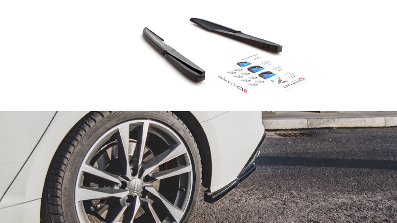 Maxton Design - Rear Side Splitters Audi S5 Sportback / Coupe F5 Facelift (2019-)