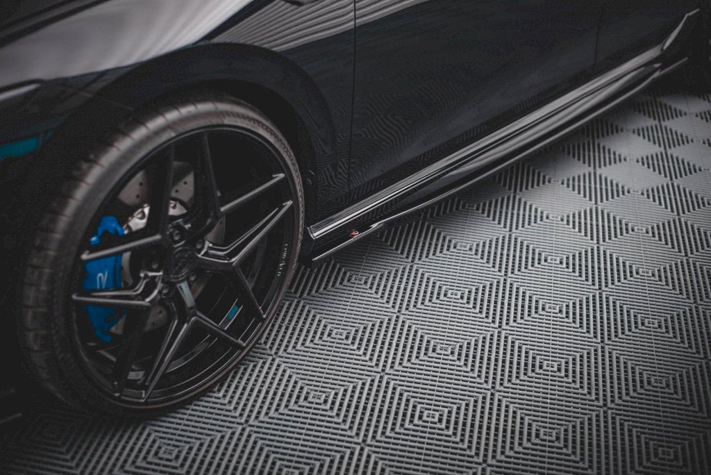 Maxton Design - Side Skirts Diffusers V.1 Volkswagen Golf R Mk8