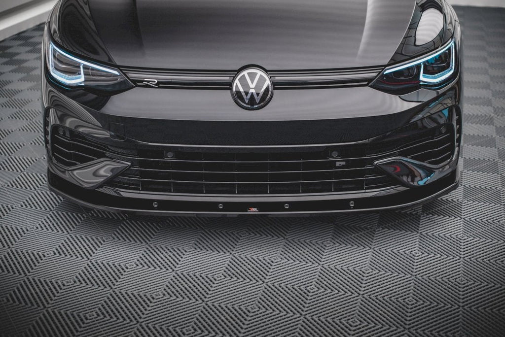 Maxton Design - FRONT SPLITTER V.1 VW GOLF R MK8 (2020-)