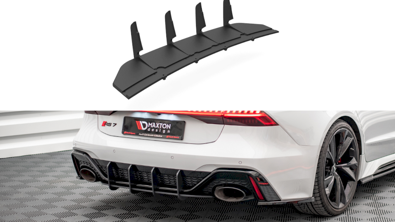 Maxton Design - STREET PRO REAR DIFFUSER AUDI RS7 C8 / RS6 C8