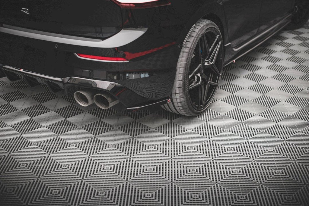 Maxton Design - REAR SIDE SPLITTERS V.3 VW GOLF R MK8 (2020-)