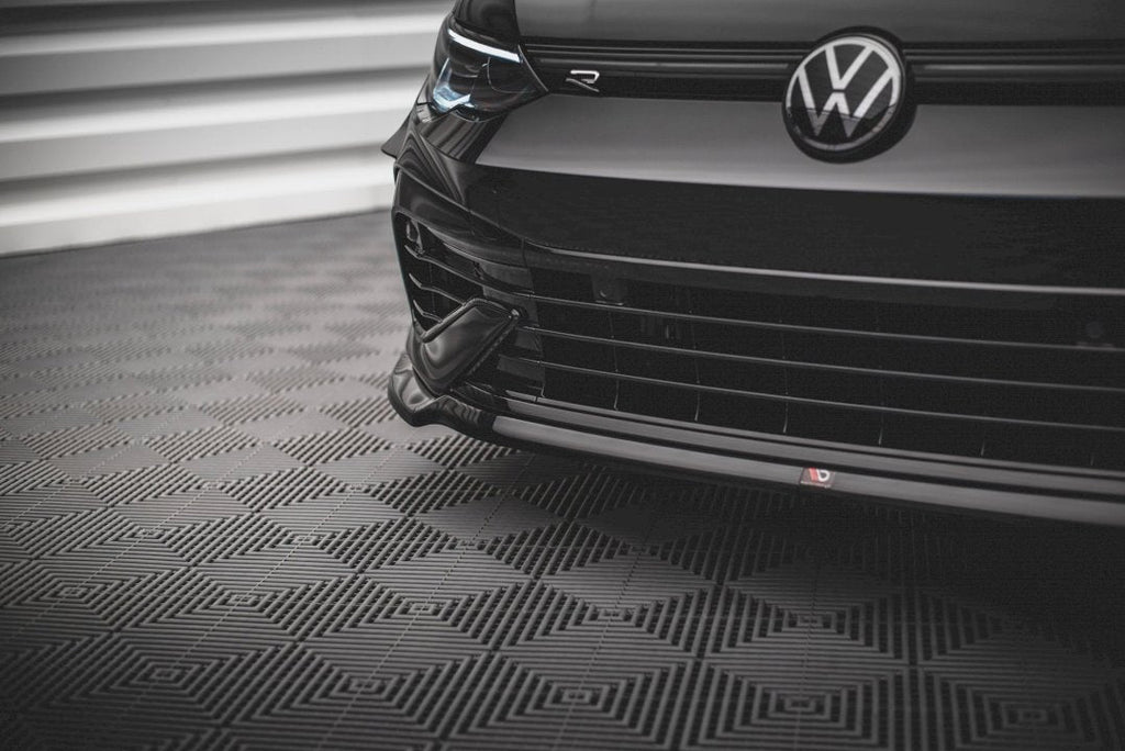 Maxton Design - FRONT SPLITTER V.6 VW GOLF R MK8 (2020-)
