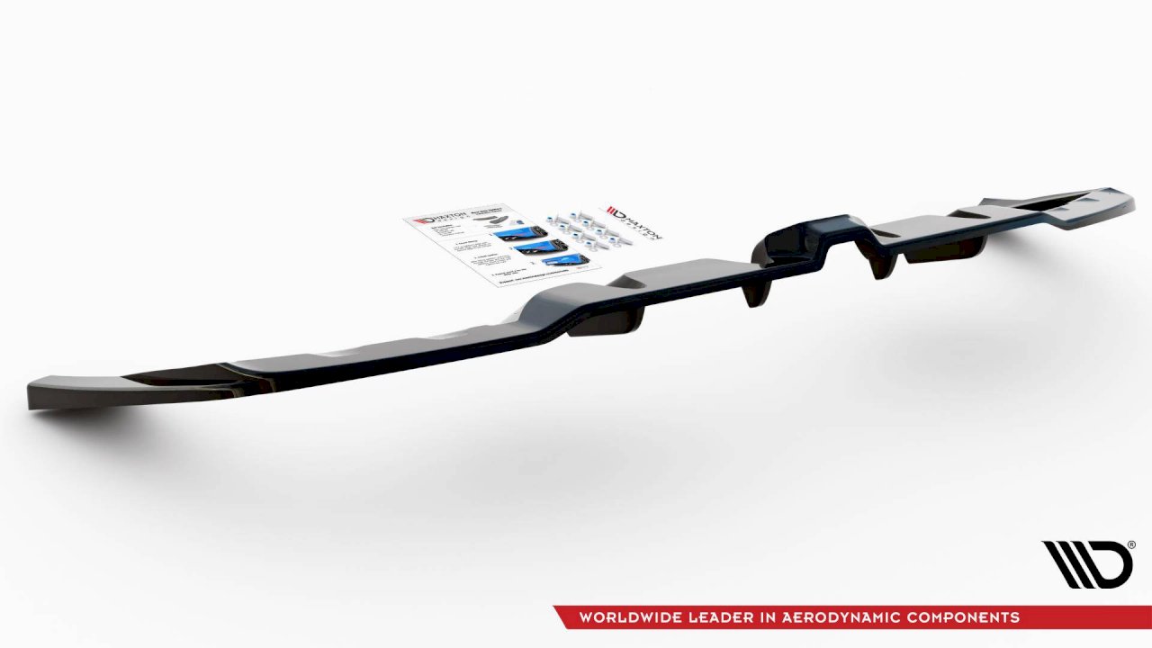 Maxton Design - CENTRAL REAR SPLITTER (VERTICAL BARS) MERCEDES AMG GLE COUPE C167 (2019-)