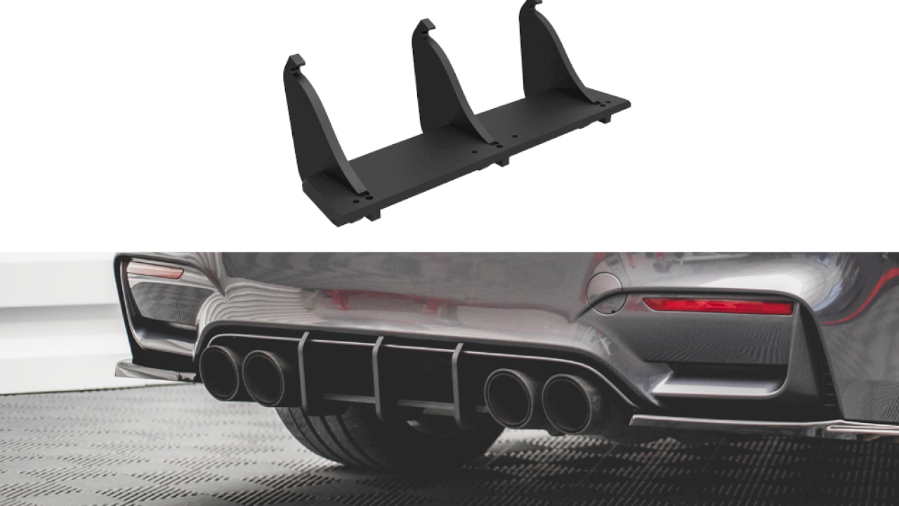 Maxton Design - STREET PRO REAR DIFFUSER BMW M4 F82 (2014-)