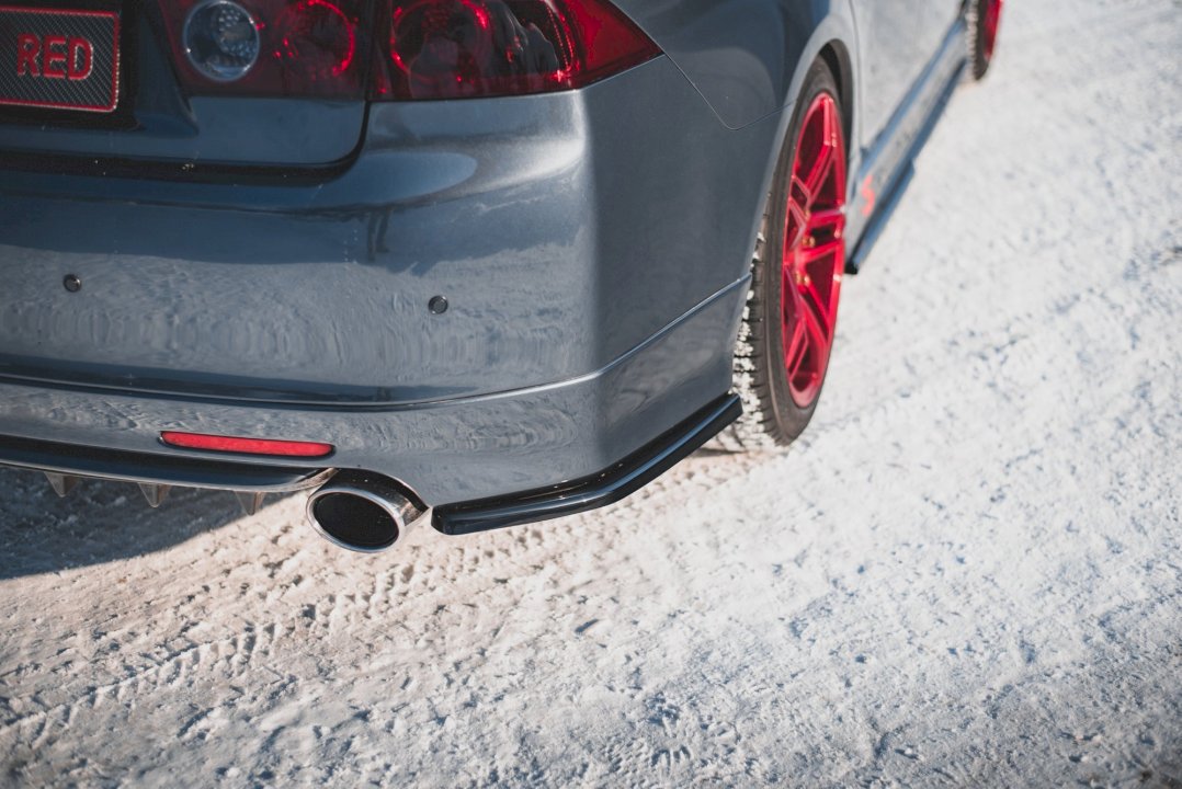 Maxton Design - REAR SIDE SPLITTERS V.2 HONDA ACCORD MK7 TYPE-S (2002-2007)