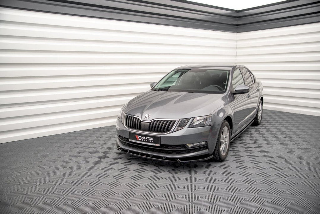 Maxton Design - FRONT SPLITTER V.1 SKODA OCTAVIA MK3 FACELIFT (2016-2020)