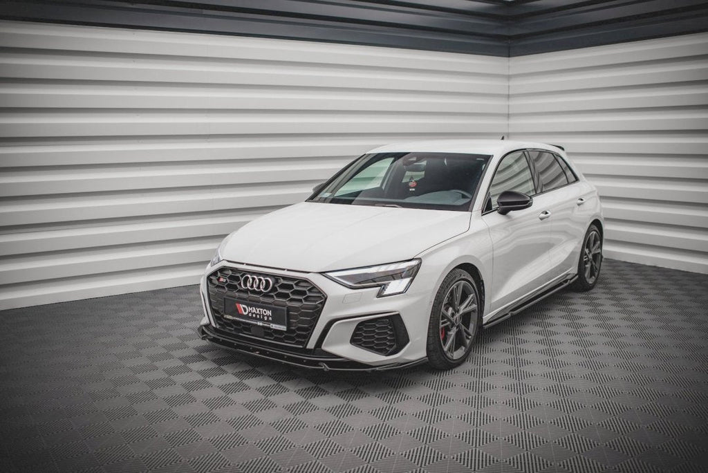 Maxton Design - FRONT SPLITTER V.3 AUDI S3 / A3 S-LINE 8Y (2020-2024)