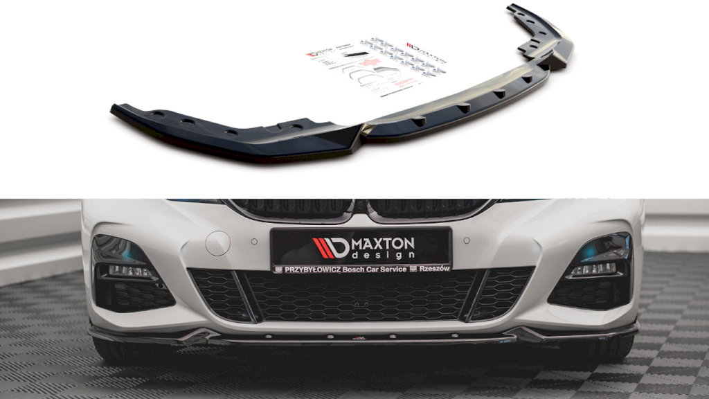 Maxton Design - FRONT SPLITTER V.4 BMW 3 G20 / G21 M-PACK (2018-)