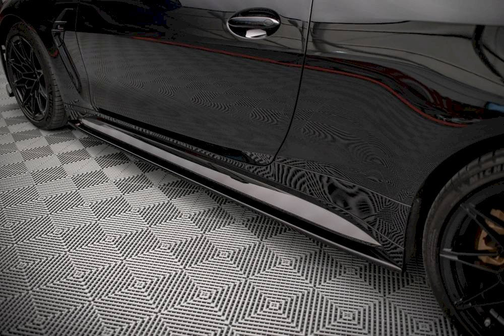 Maxton Design - Side Skirt Diffusers V.2 BMW M4 G82 / G82 Facelift