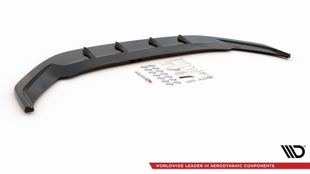Maxton Design - Front Splitter V.2 Volkswagen Arteon R-Line Sedan / Shooting Brake Mk1 Facelift