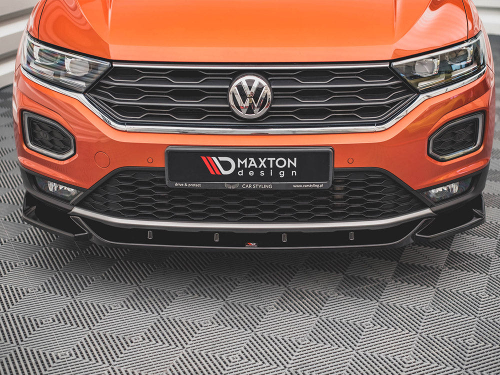 Maxton Design - FRONT SPLITTER V.1 VW T-ROC MK1 (2017-)