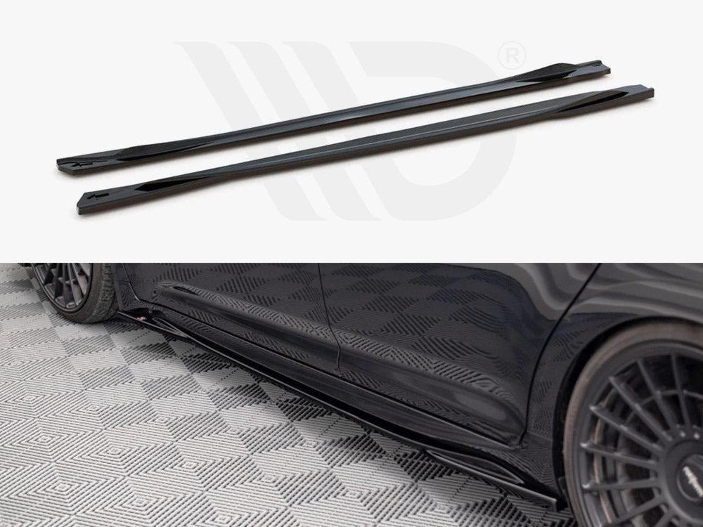 Maxton Design - SIDE SKIRTS DIFFUSERS TOYOTA AVENSIS MK3.5 (2015-2018)