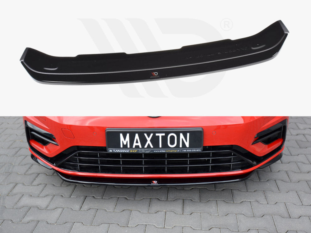 Maxton Design - FRONT SPLITTER V.5 VW GOLF 7 R / R-LINE FACELIFT