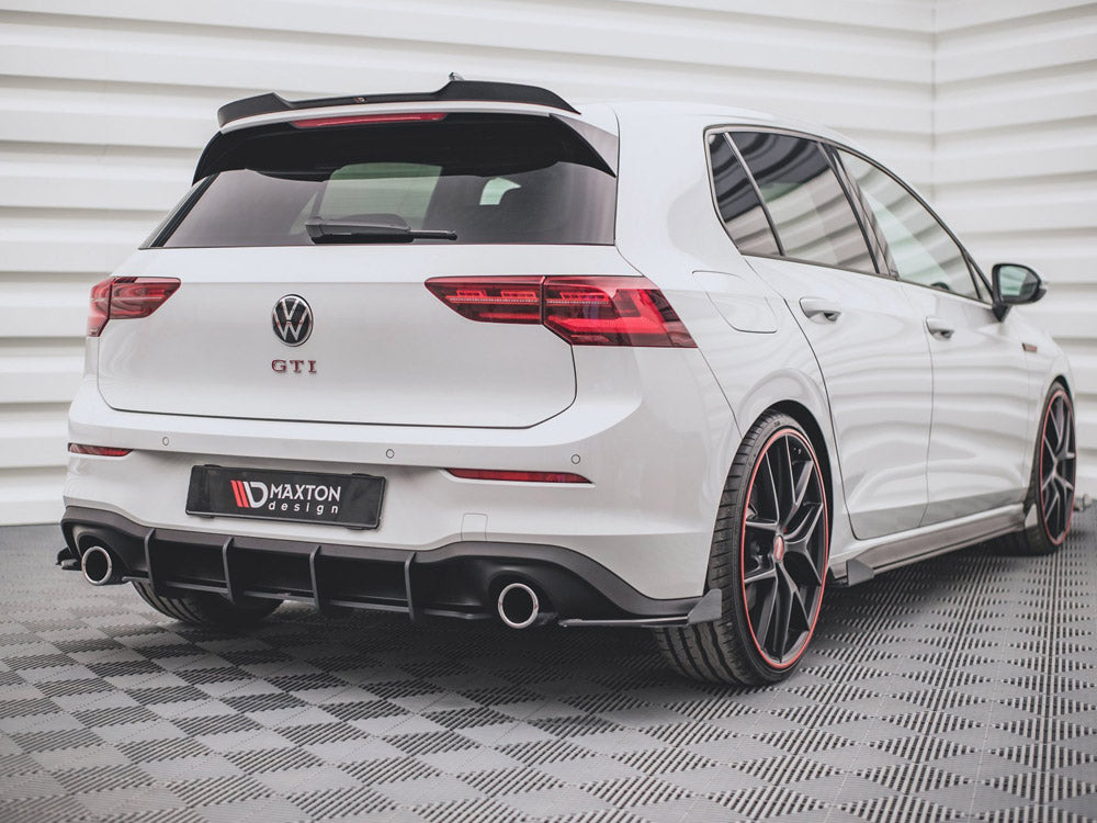 Maxton Design - Street PRO Rear Diffuser V.1 VW Golf 8 GTI
